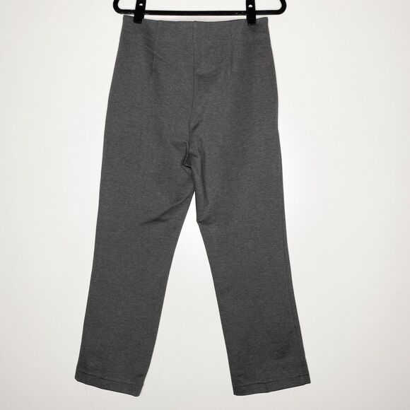 New LOFT Heathered Ponte Straight Pants Women's Size Large - Picture 6 of 7